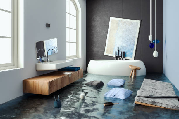 Water damage restoration process in Bothell West, WA